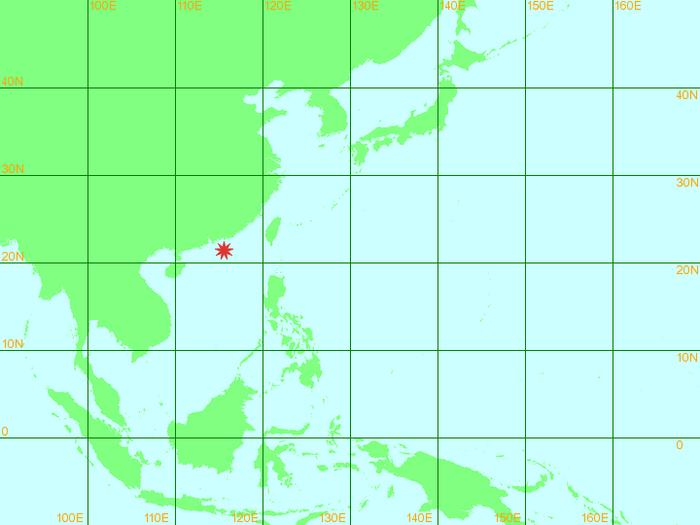 广东汕尾以南海域发生4.2级地震