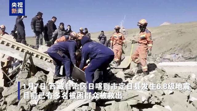 西藏地震受灾民众：起初没在意